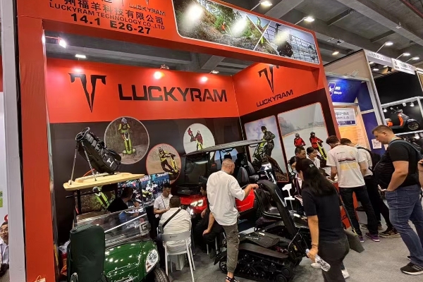 Luckyram cieszył się wielką popularnością na targach Canton