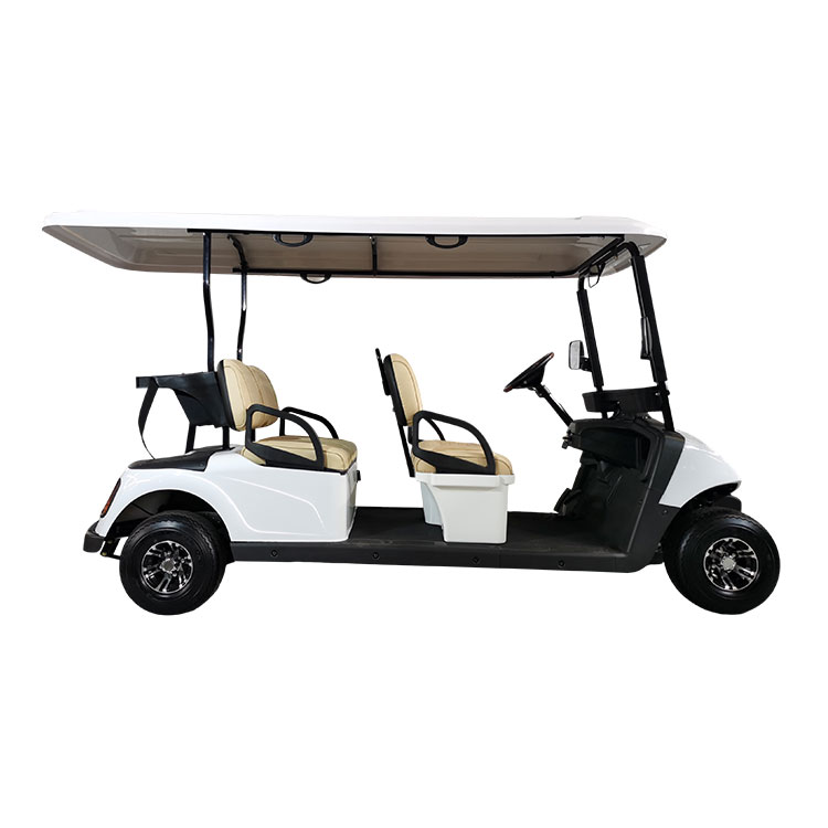 4-miejscowy elektryczny wózek golfowy — konfigurowalne kolory