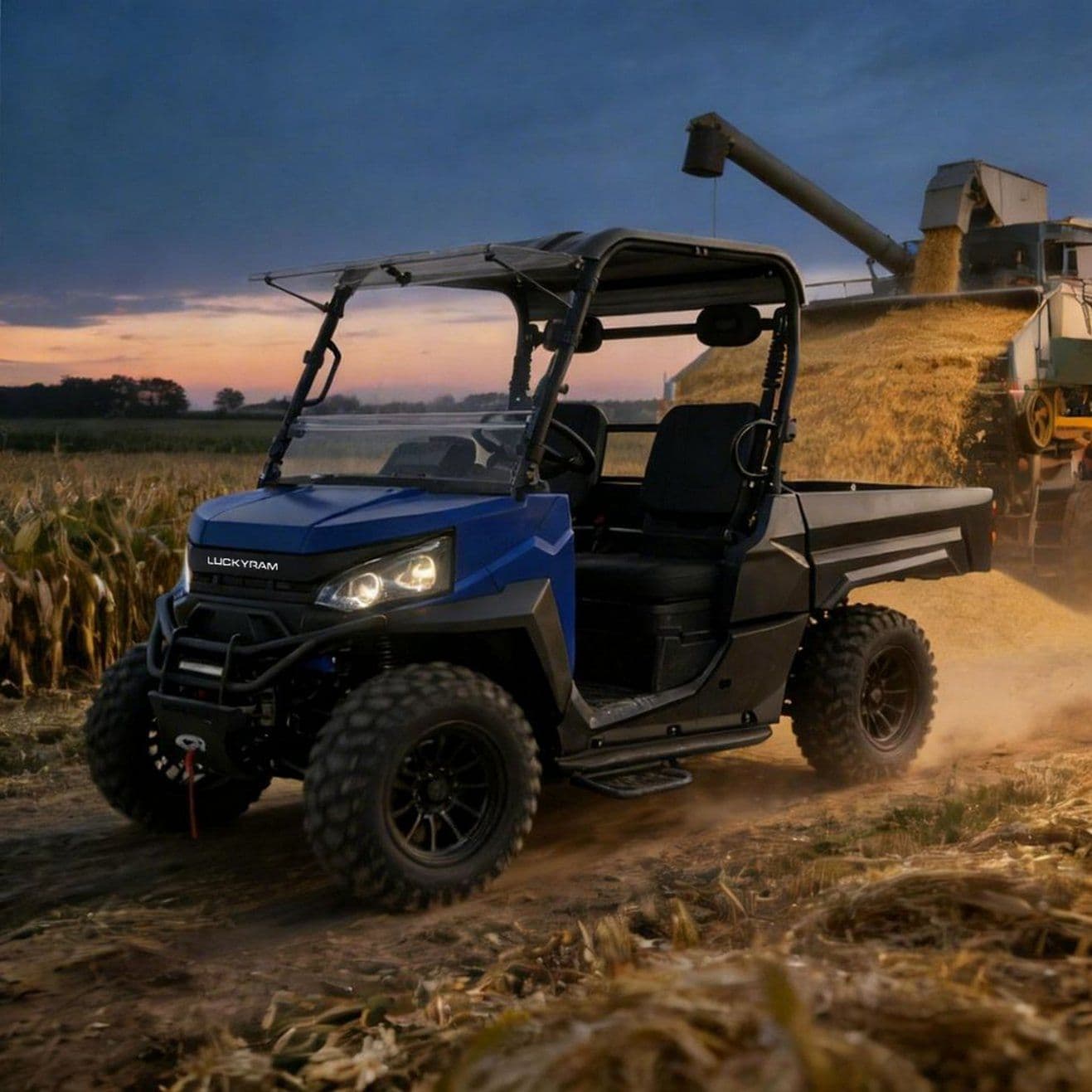Elektryczne opony 4WD UTV 14 cali, 1000 kg, holowanie w celu konserwacji nieruchomości