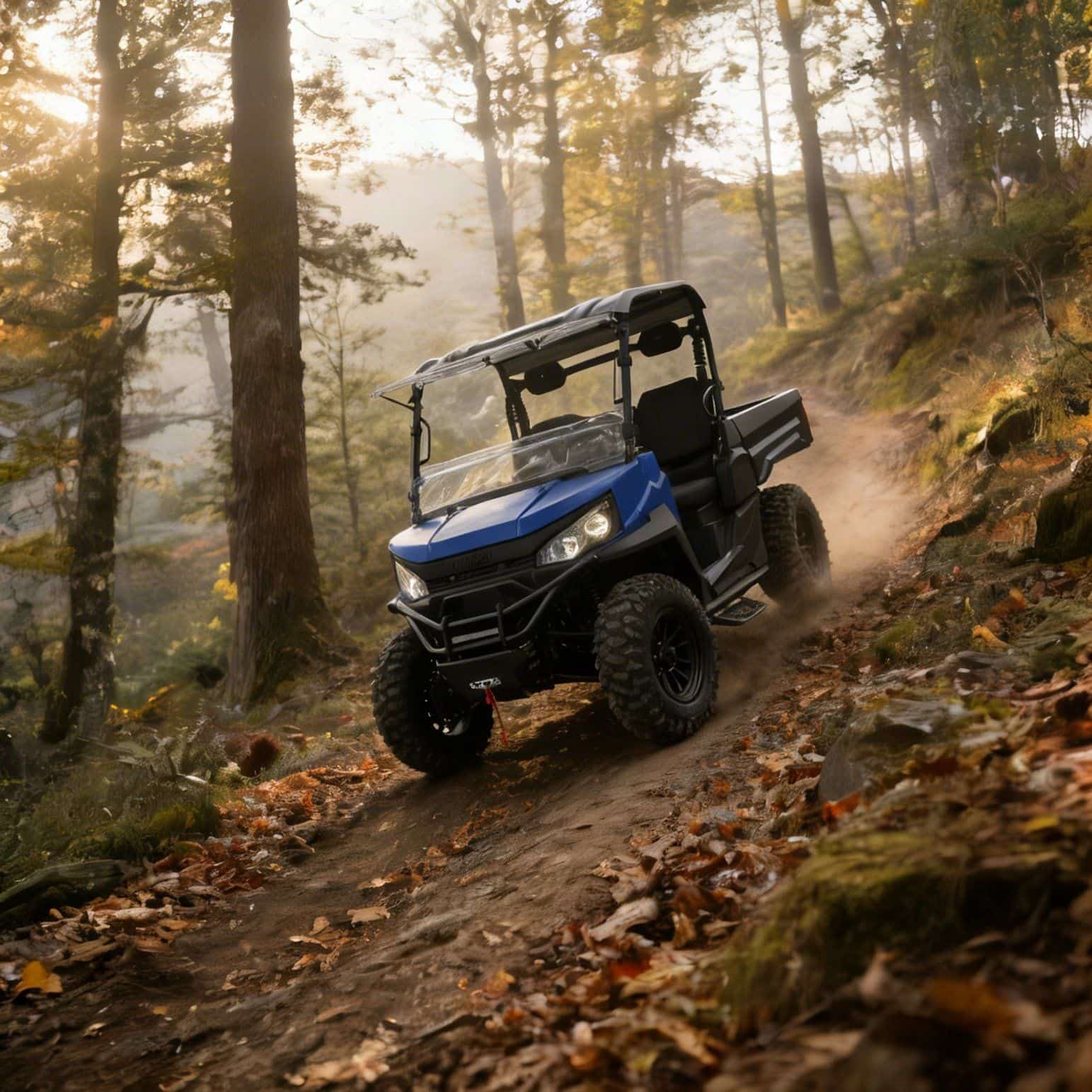 4WD UTV 73,6 V 20 kW Moc szczytowa 400 A Kontroler 350 kg Łóżko zrzutowe