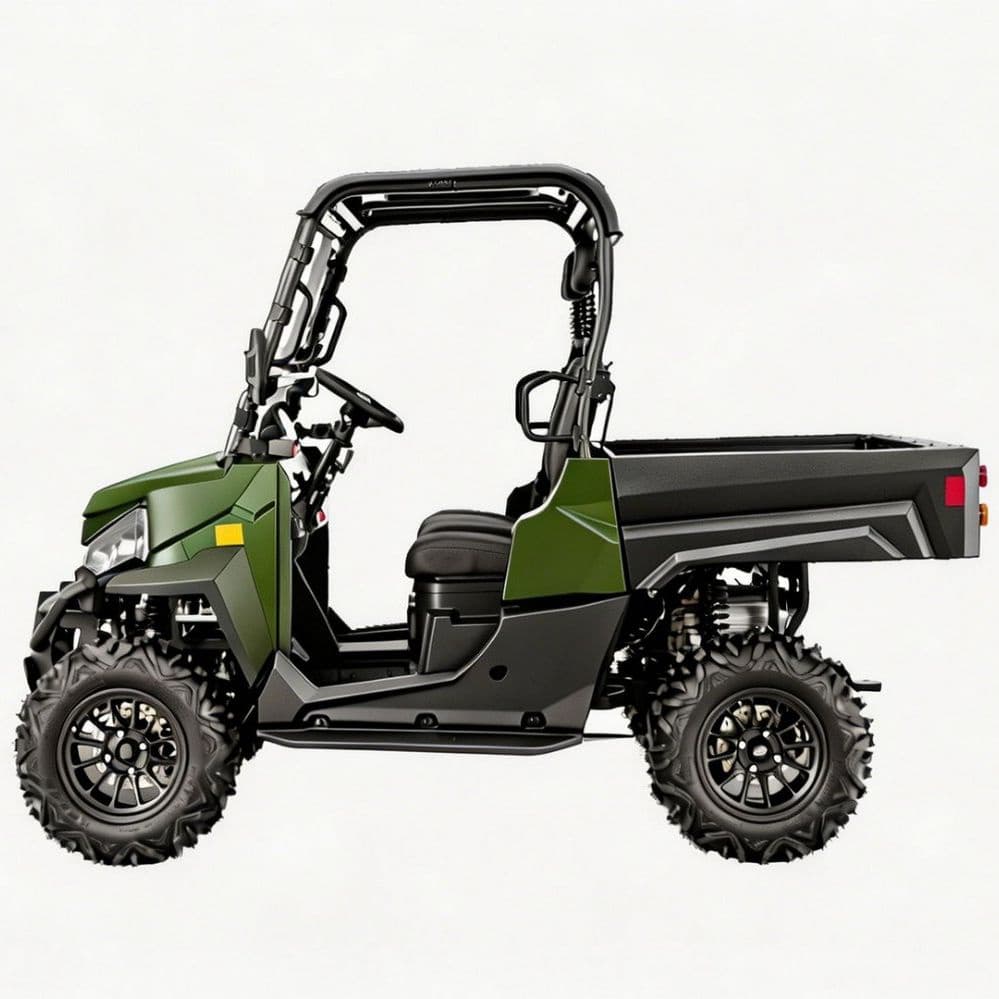 Konfigurowalne akcesoria 73,6 V Elektryczny UTV PKE Keyless 1000 kg Holowanie 80–100 km Zasięg 4WD