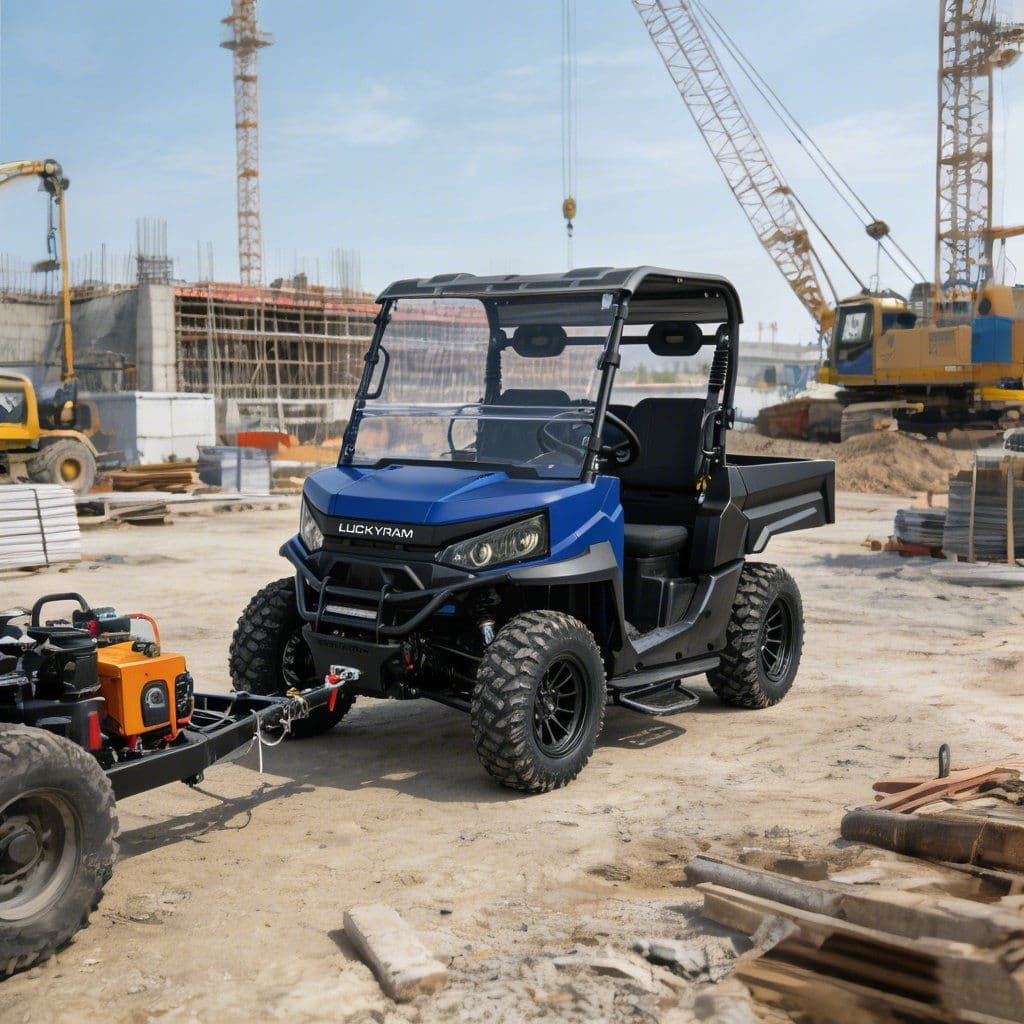 Elektryczny silnik UTV 10 kW AC 4WD 73,6 V Bateria litowa 400 mm Brodzenie